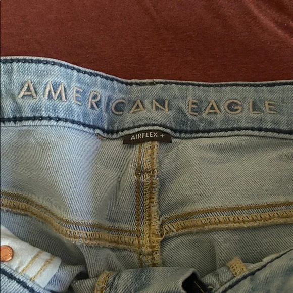 American Eagle Light Blue Airflex Jeans - Picture 2 of 5